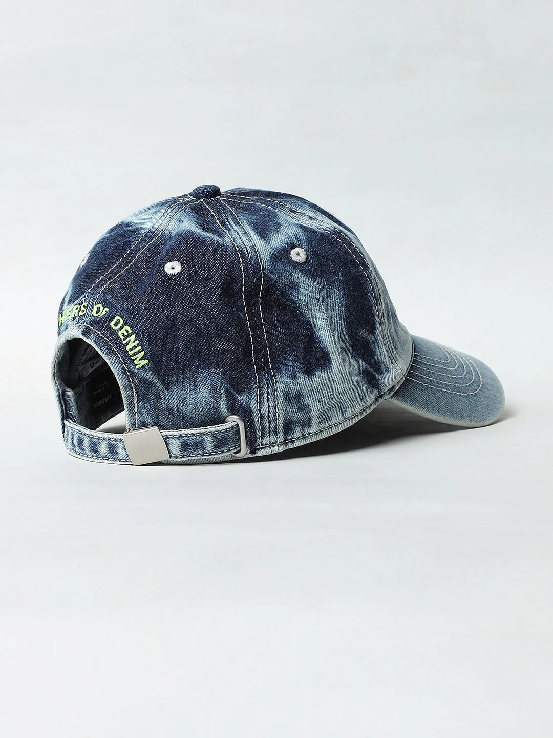 Blue Denim Baseball Cap - Image 5