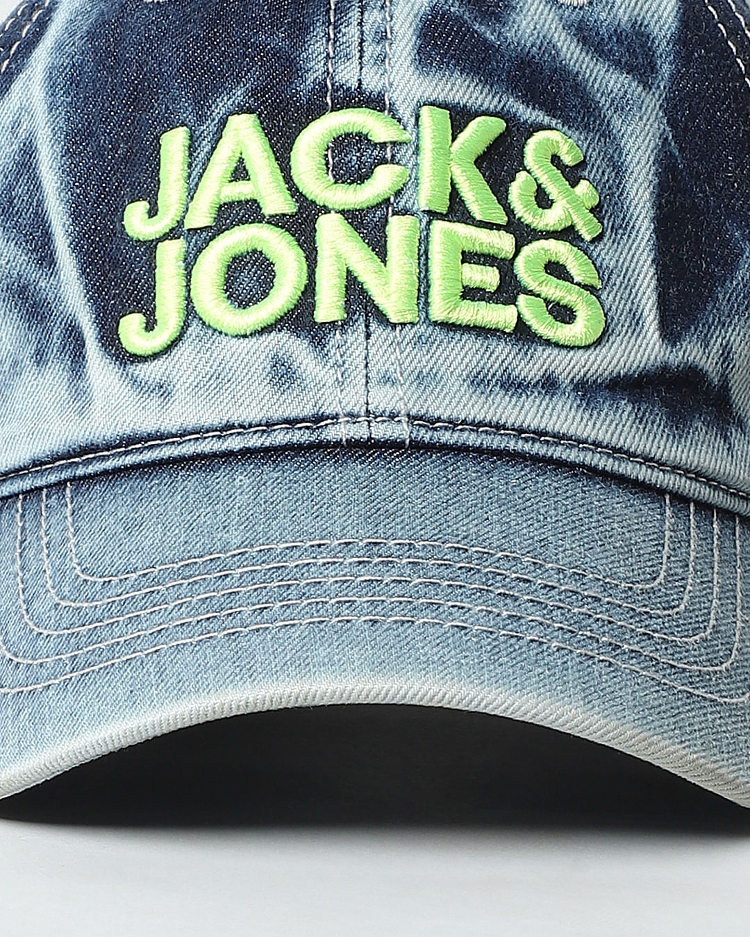 Blue Denim Baseball Cap - Image 6