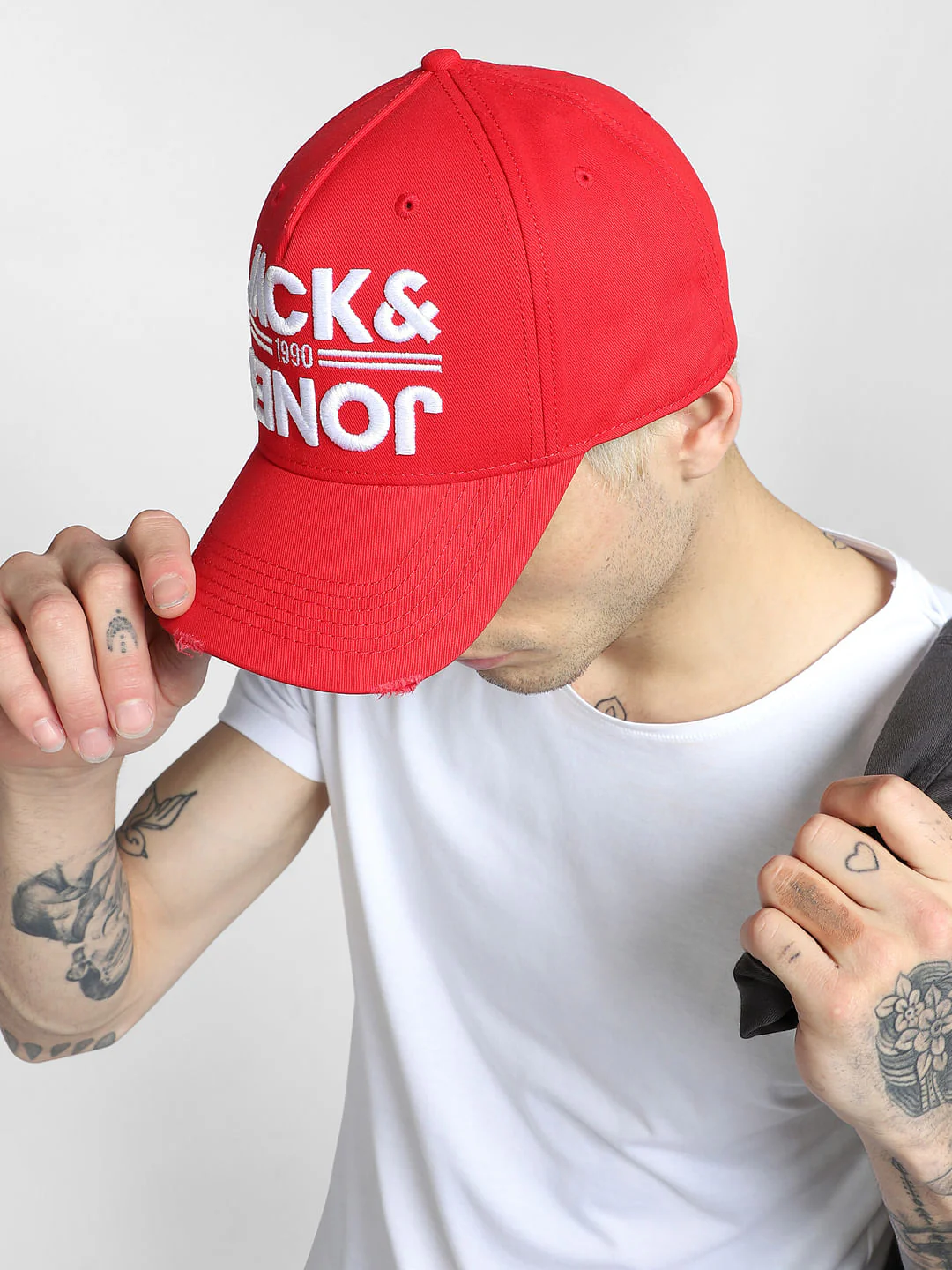 Red Baseball Cap - Image 2
