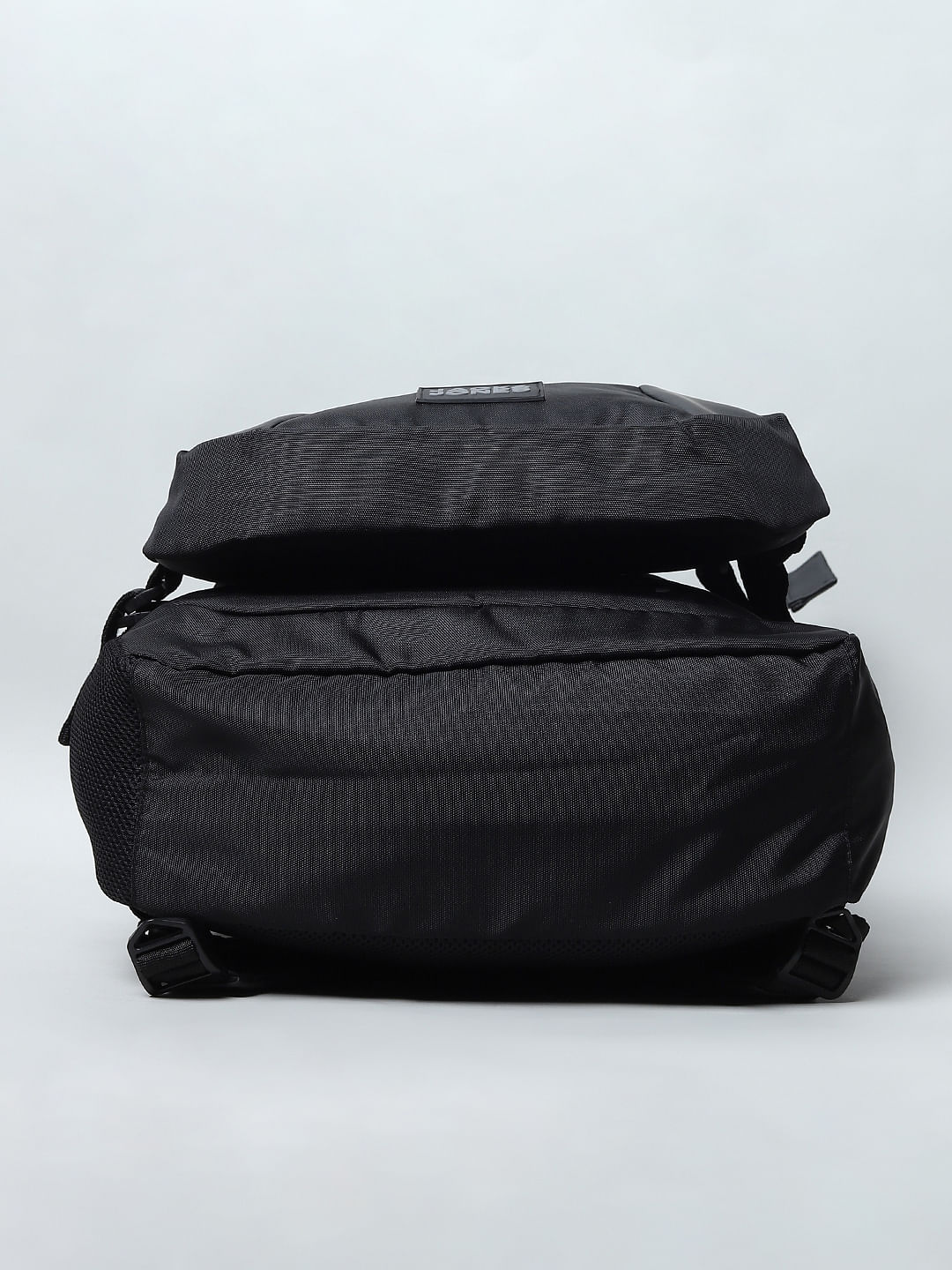 Black Roll Top Backpack - Image 5