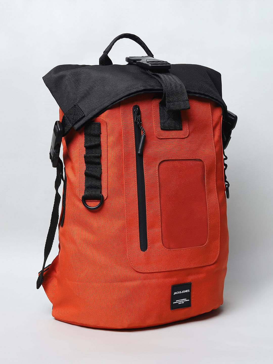 Orange Roll Up Backpack - Image 3