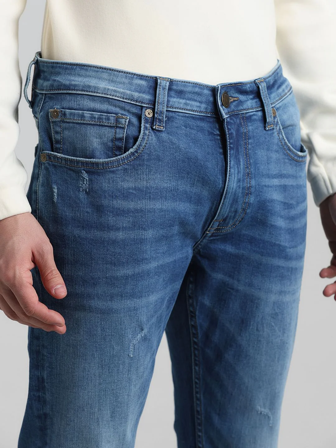 Clark Regular Fit Jeans - Blue - Image 4