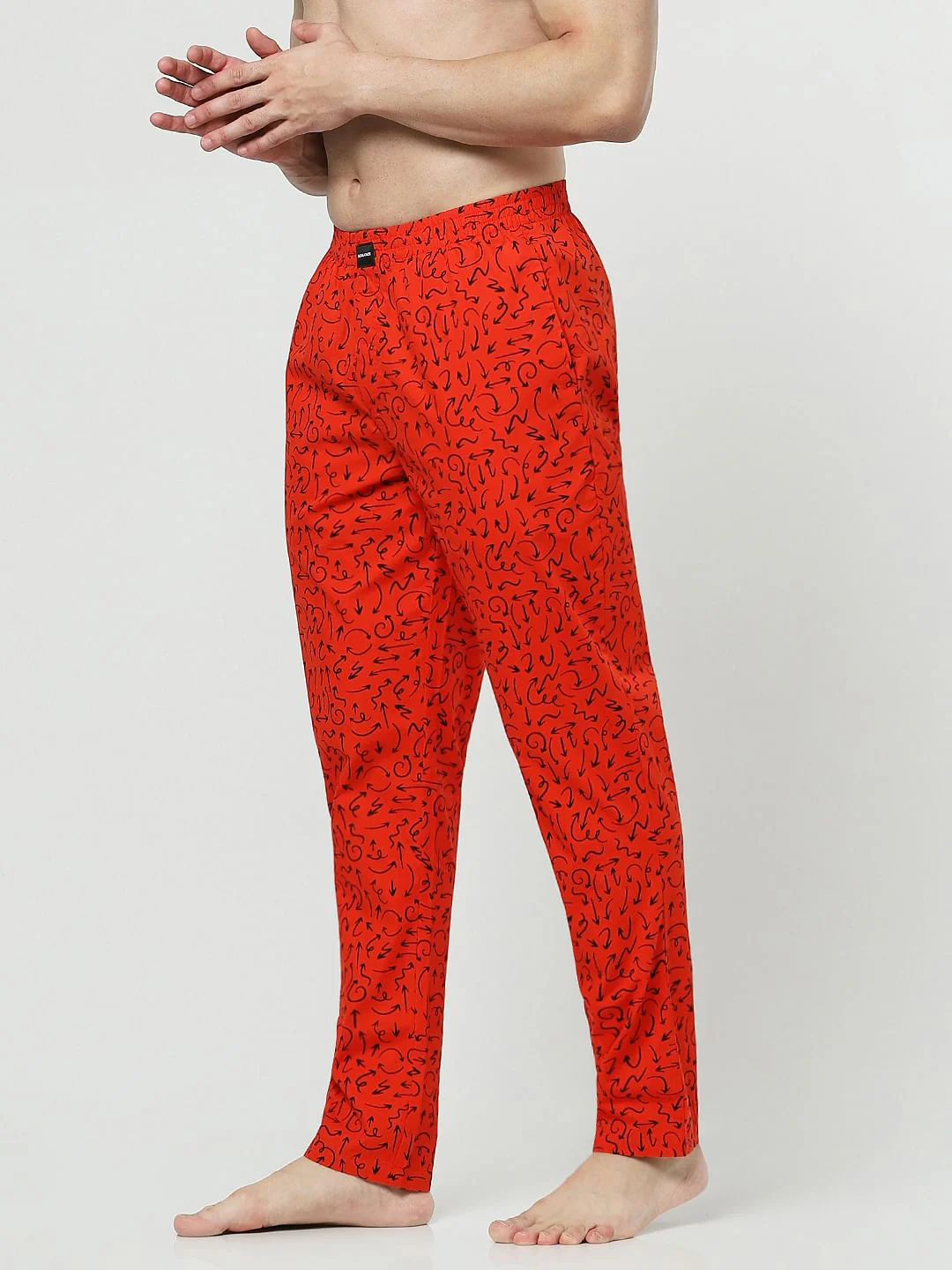 Red Printed Pyjamas - Image 3