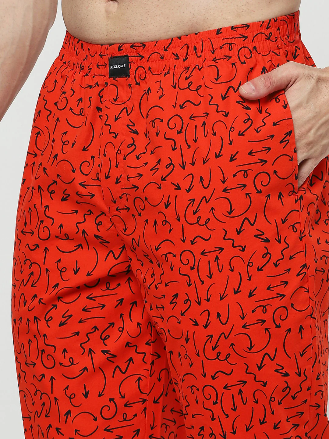 Red Printed Pyjamas - Image 5