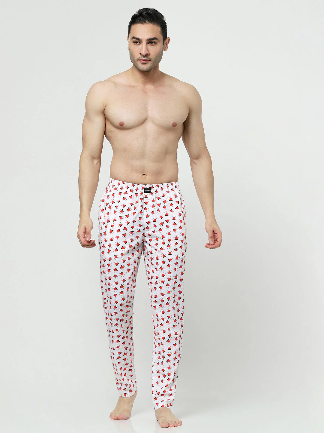 White Printed Pyjamas - Image 6