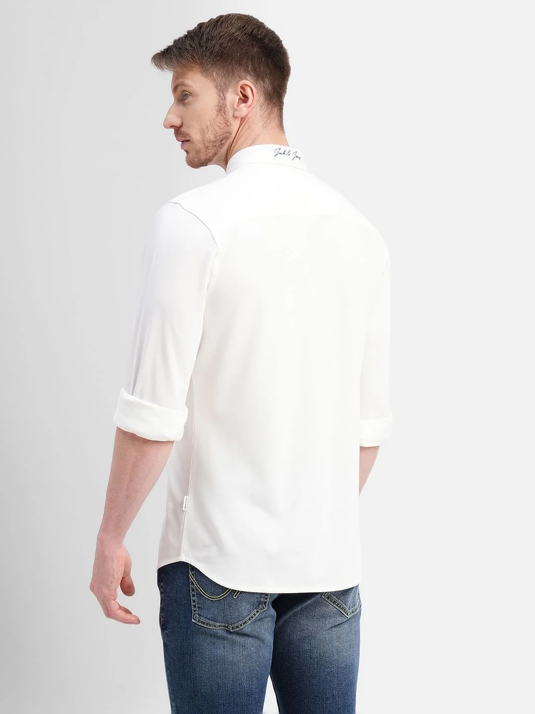 White Full Sleeves Shirt - Image 4