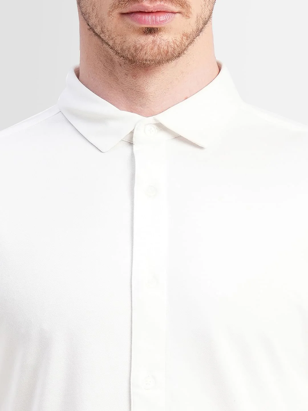 White Full Sleeves Shirt - Image 5