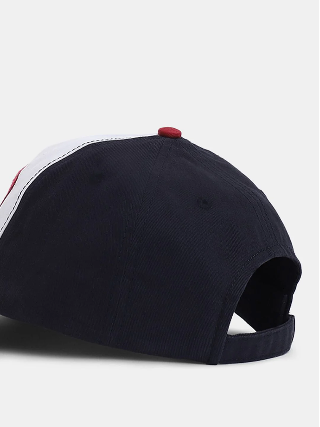 Red & White Logo Printed Cap - Image 5