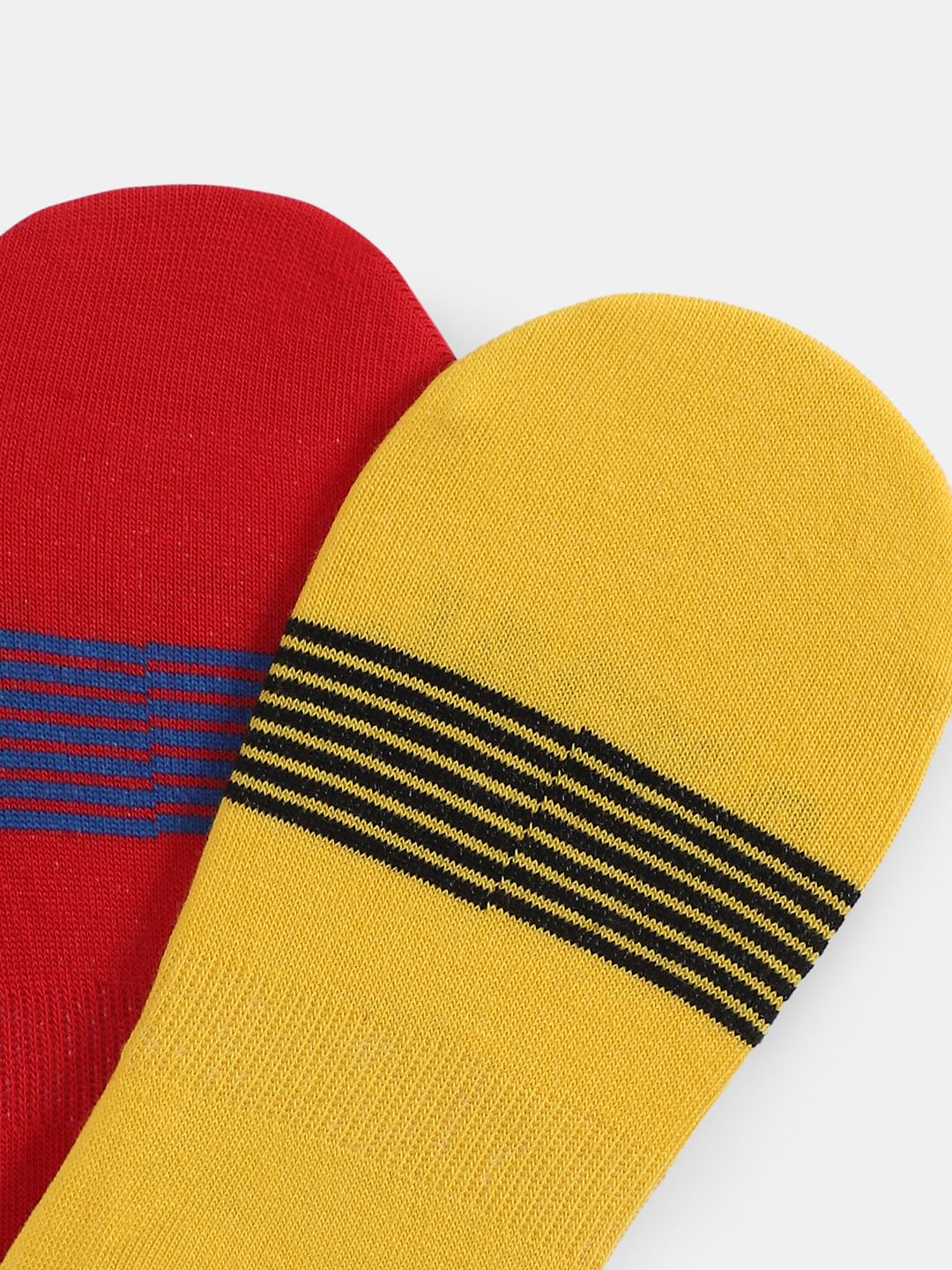 Pack of 2 Printed No-Show Socks - Image 2