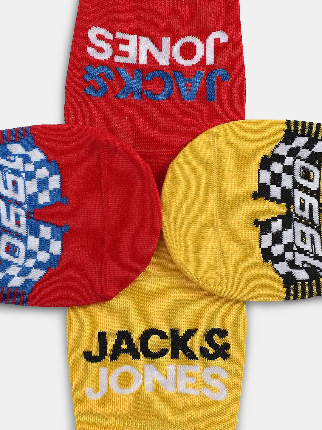 Pack of 2 Printed No-Show Socks - Image 3