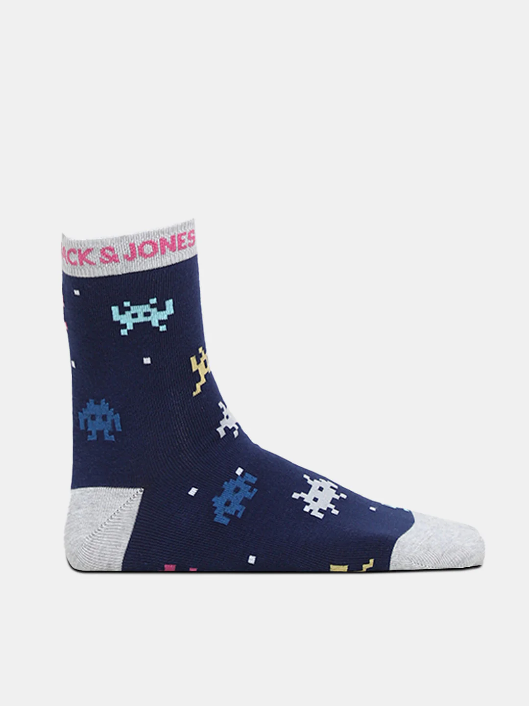 Pack of 2 Printed Mid-Length Socks - Image 3