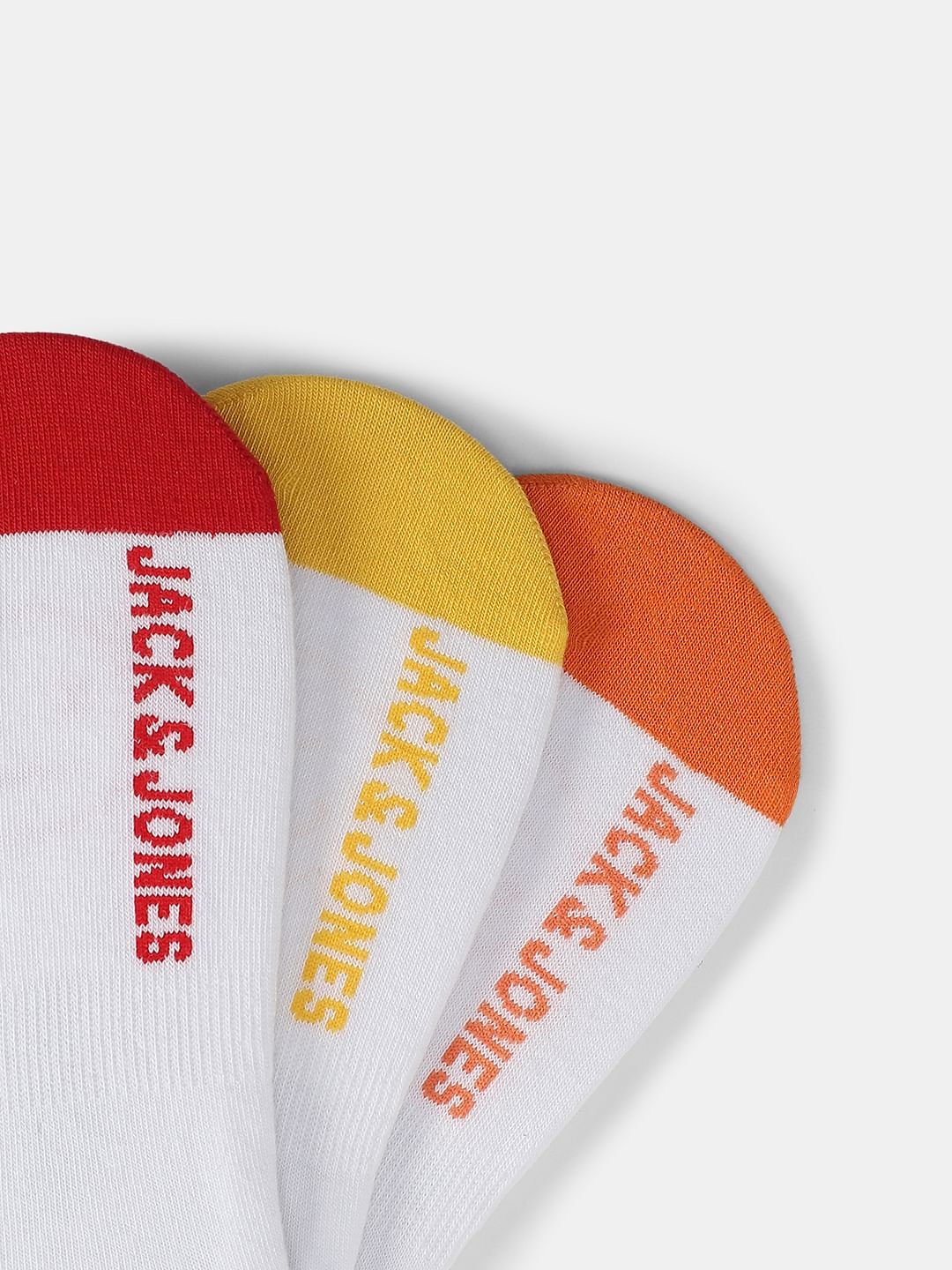Pack of 3 Colourblocked No-Show Socks - Image 2