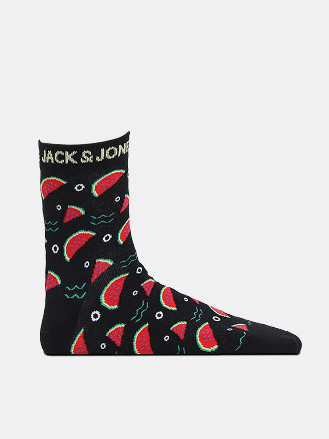 Pack of 2 Fruit Print Mid-Length Socks - Image 5