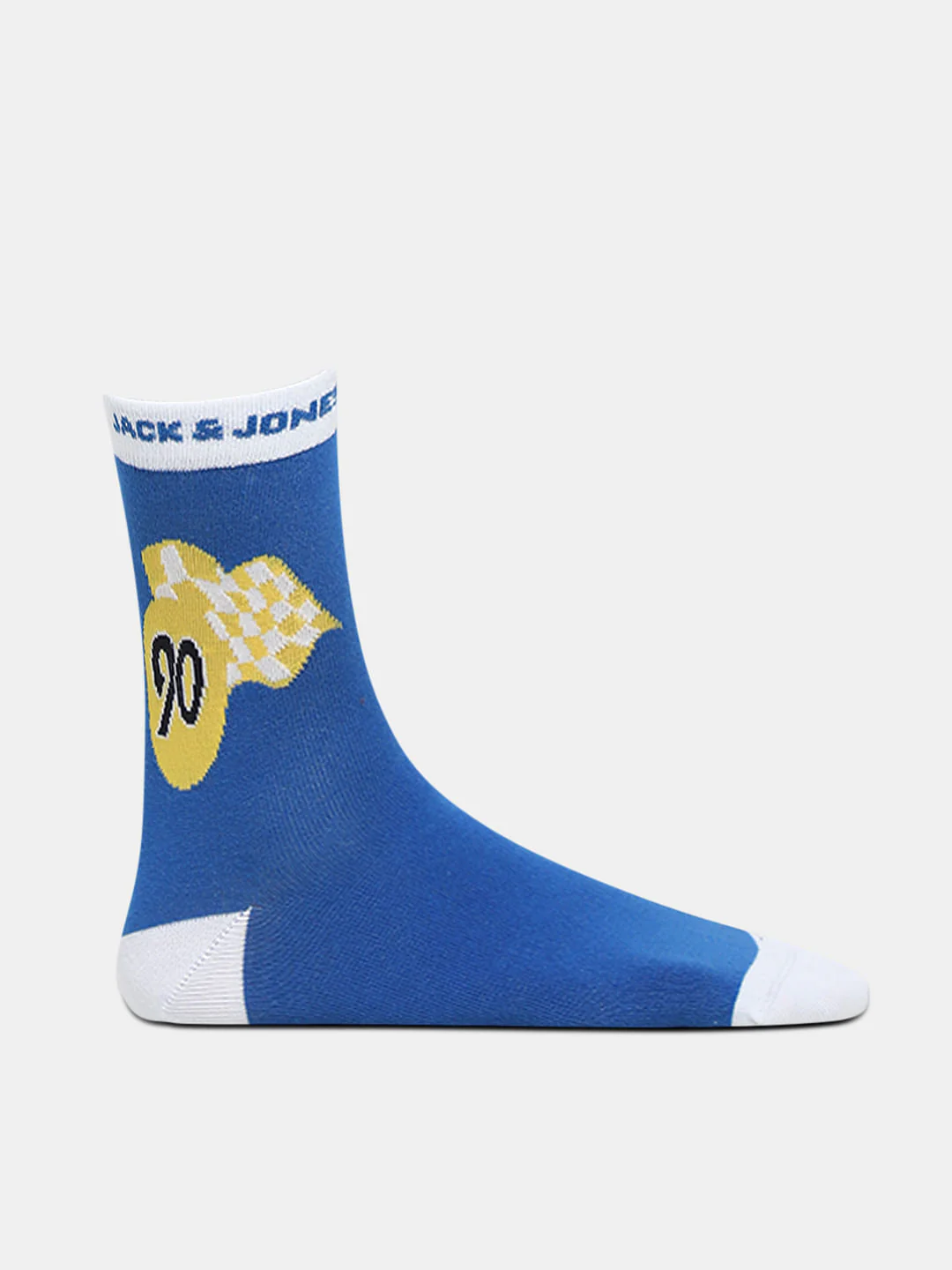 Pack of 2 Racer Print Mid-Length Socks - Image 3