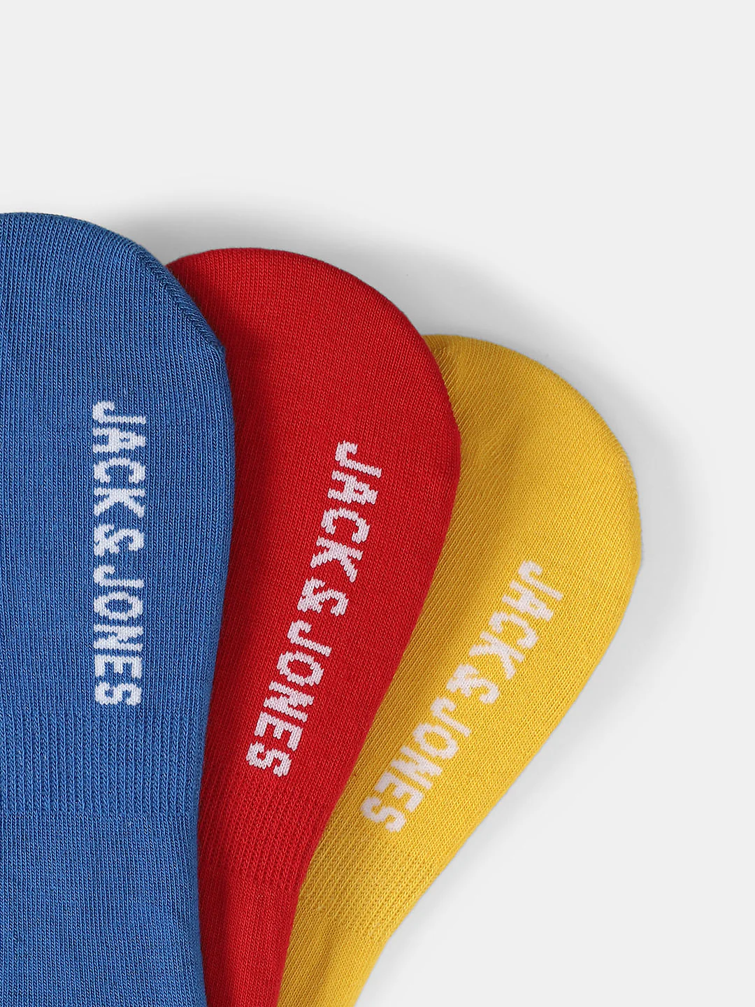 Pack of 3 Logo Print No-Show Socks - Image 2