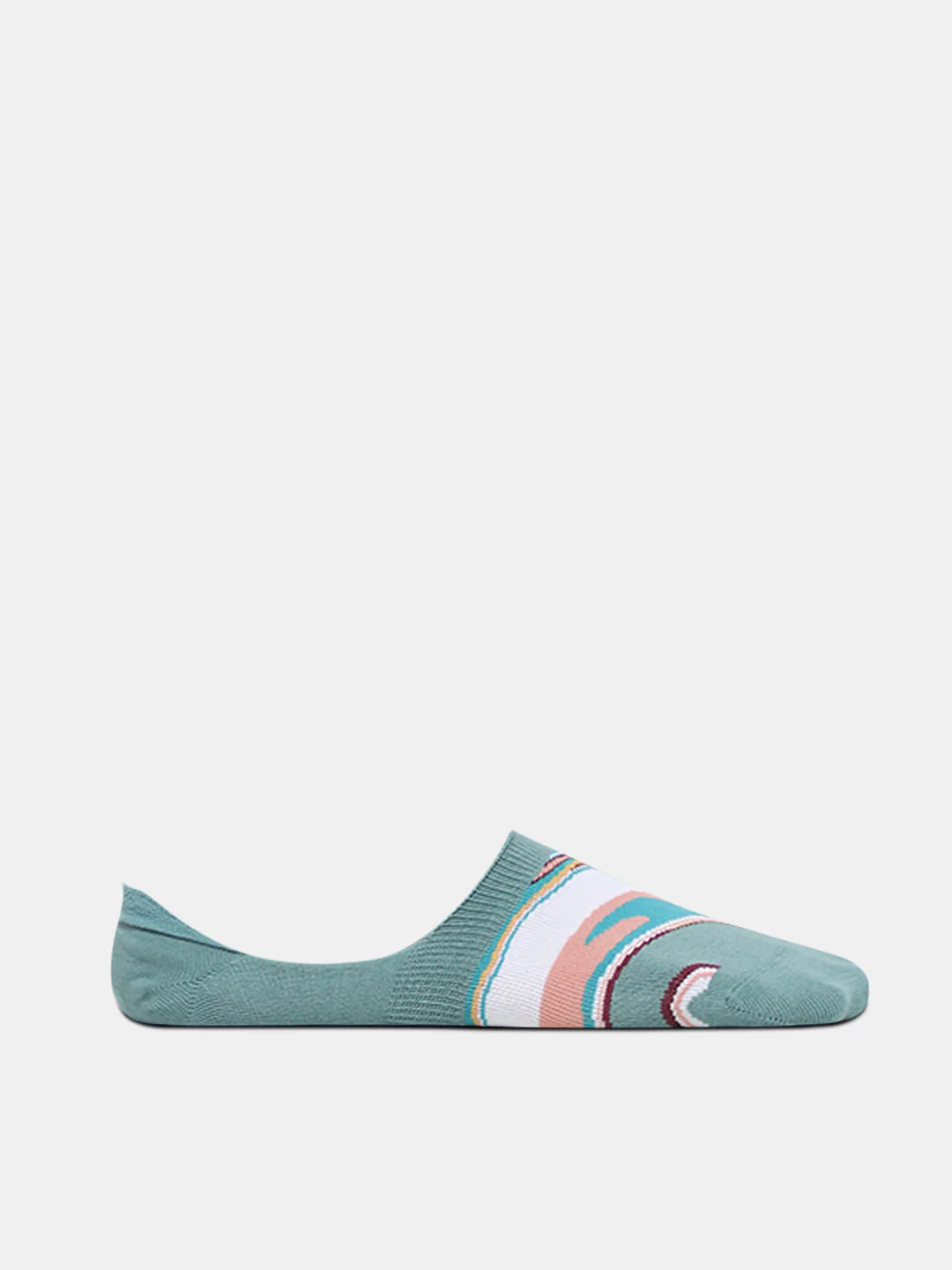 Pack of 2 Printed No-Show Socks - Image 4