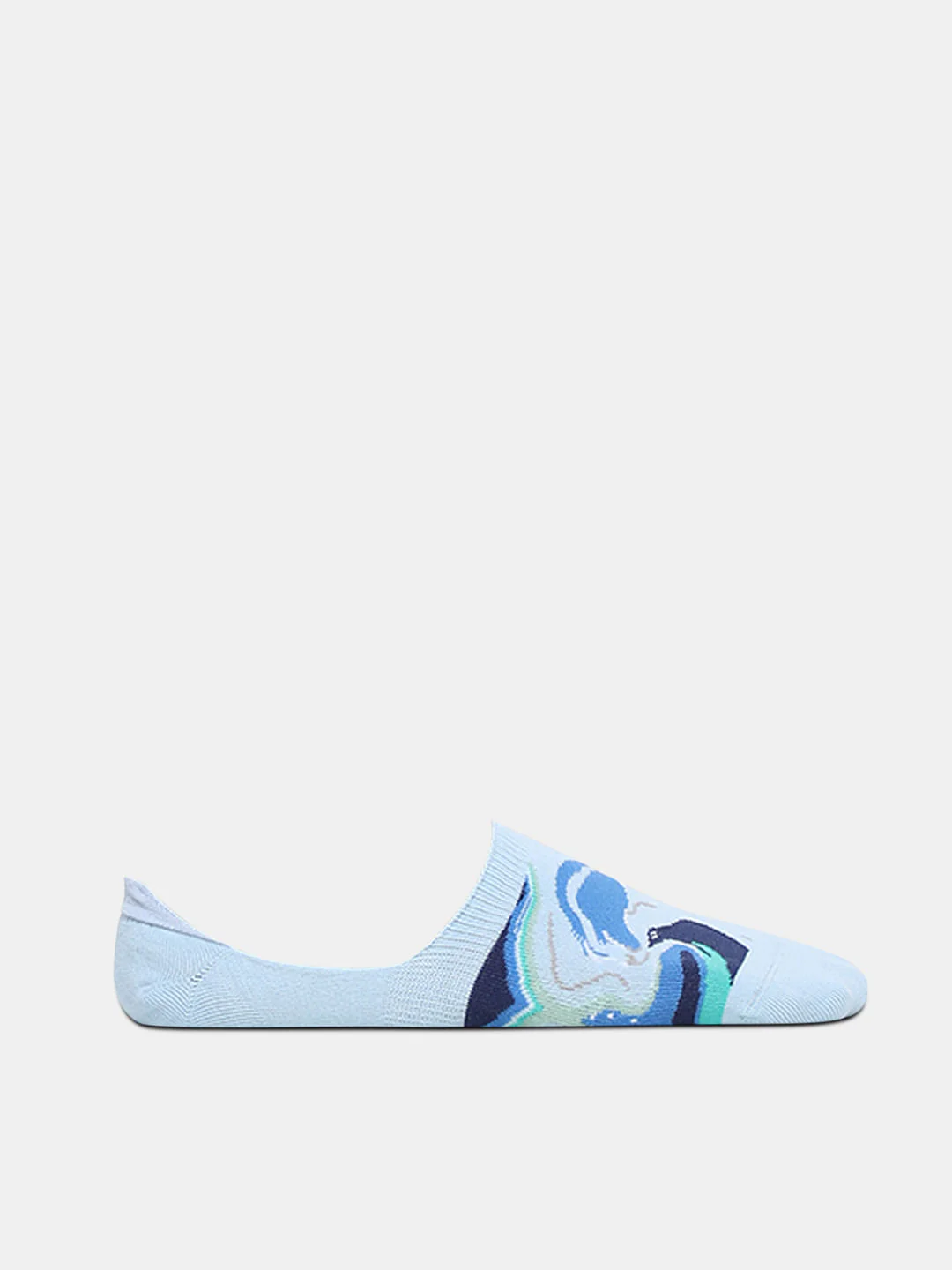 Pack of 2 Printed No-Show Socks - Image 5