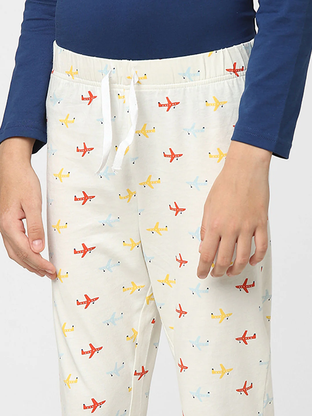 Boys Blue Printed T-shirts & Pyjama Night Suit Set - Image 10