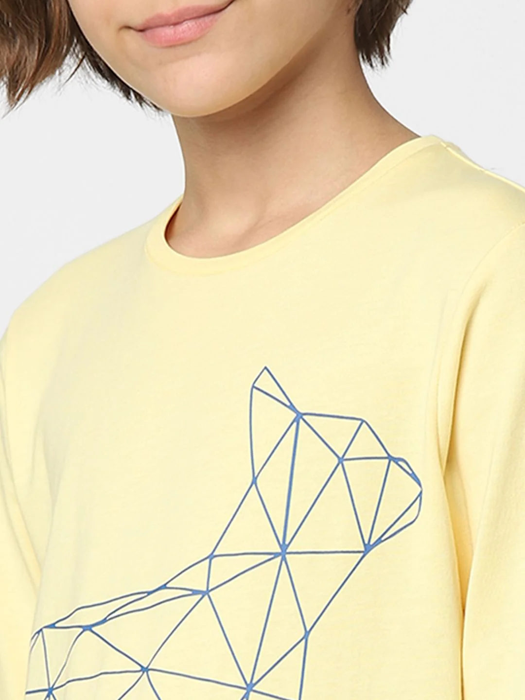 Boys Yellow Printed T-shirts & Pyjama Night Suit Set - Image 5