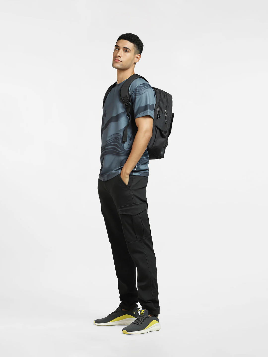 Black Crew Neck T-shirt