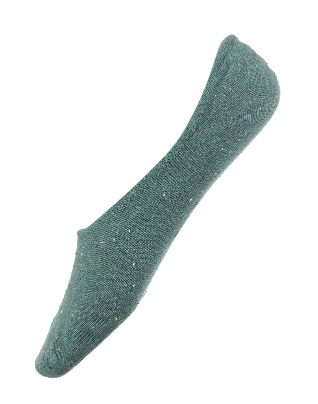 Green No Show Socks