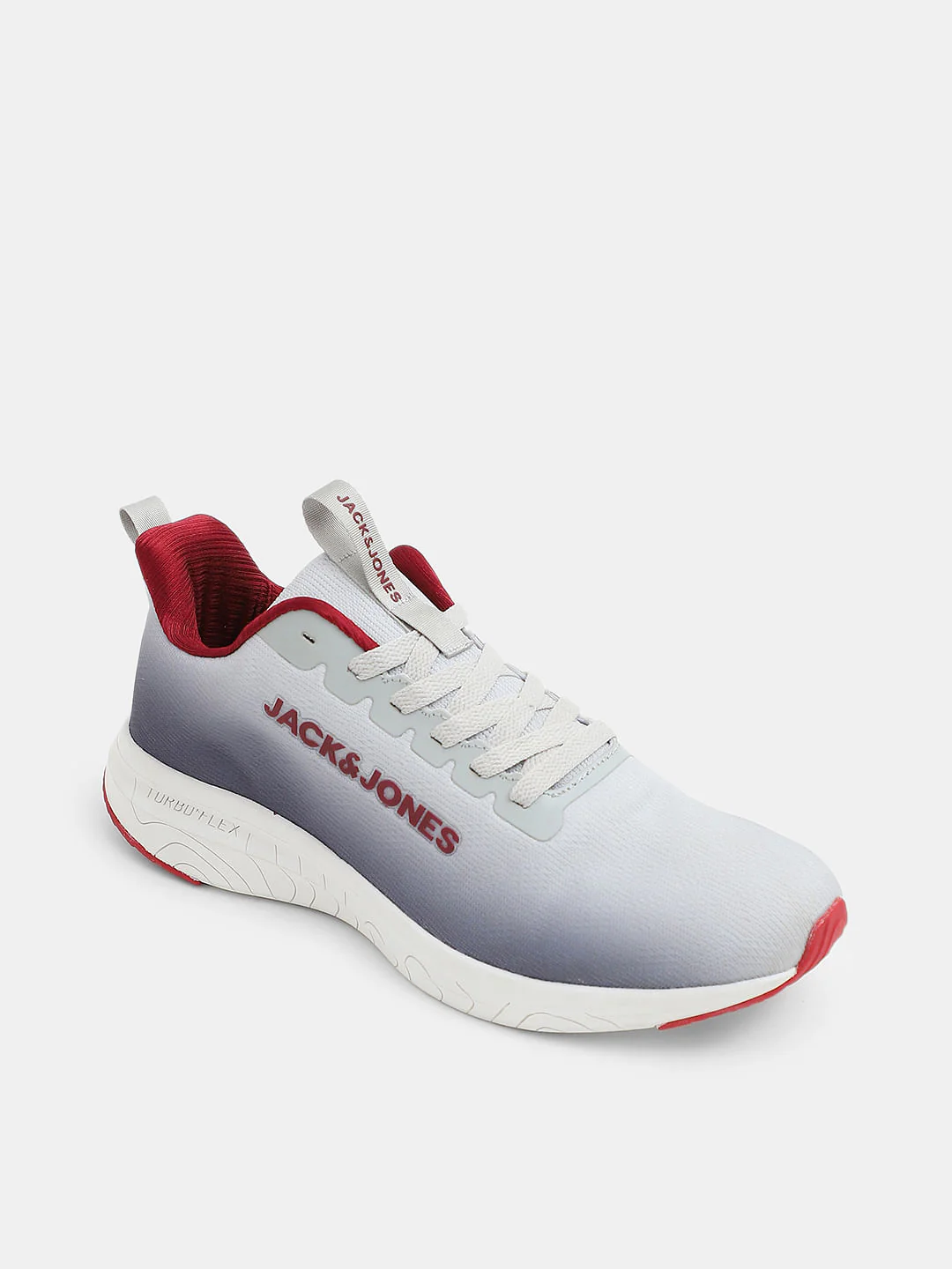 Grey Ombre Knit Sneakers - Image 4