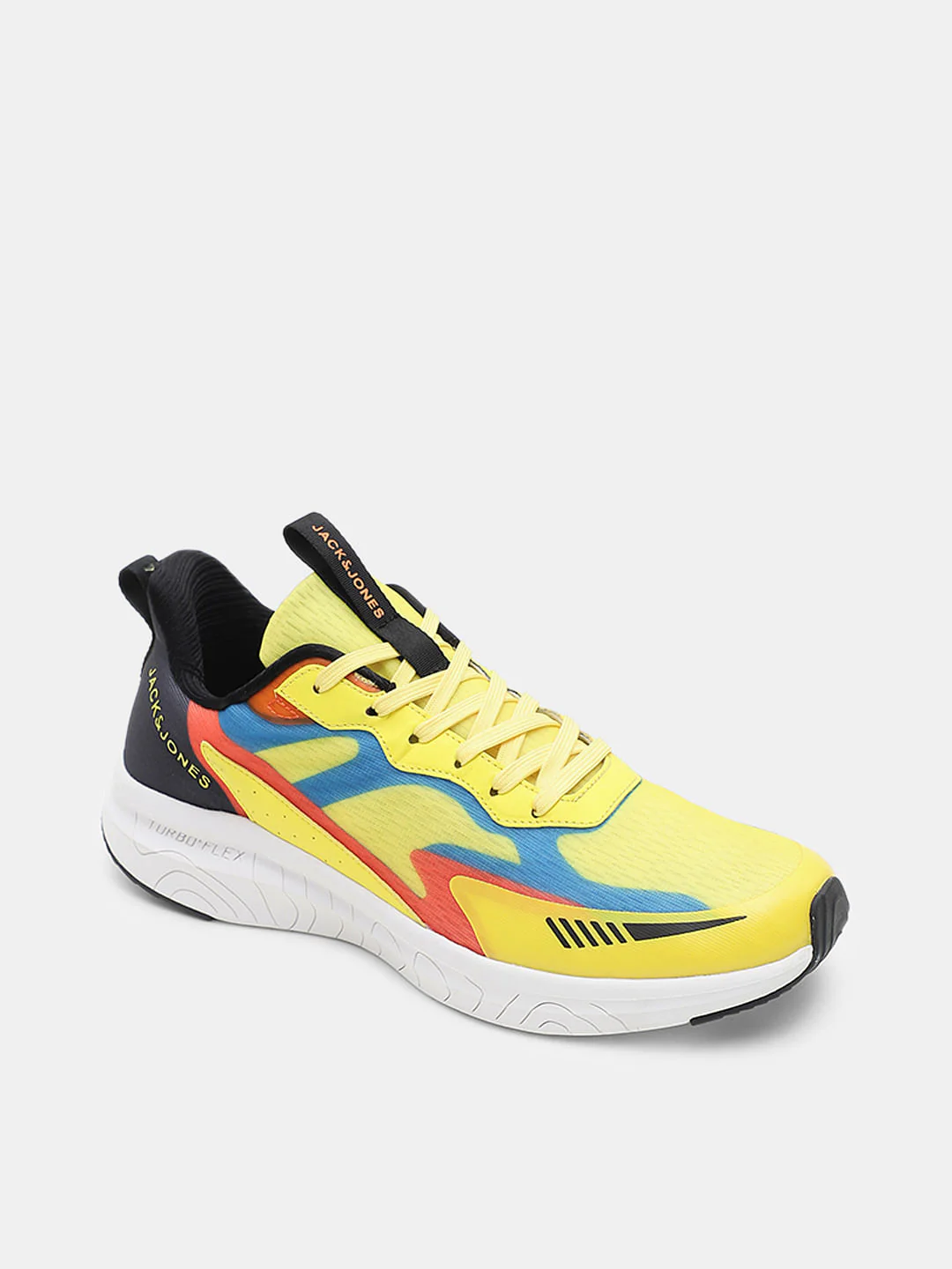 Yellow Colourblocked Sneakers - Image 4