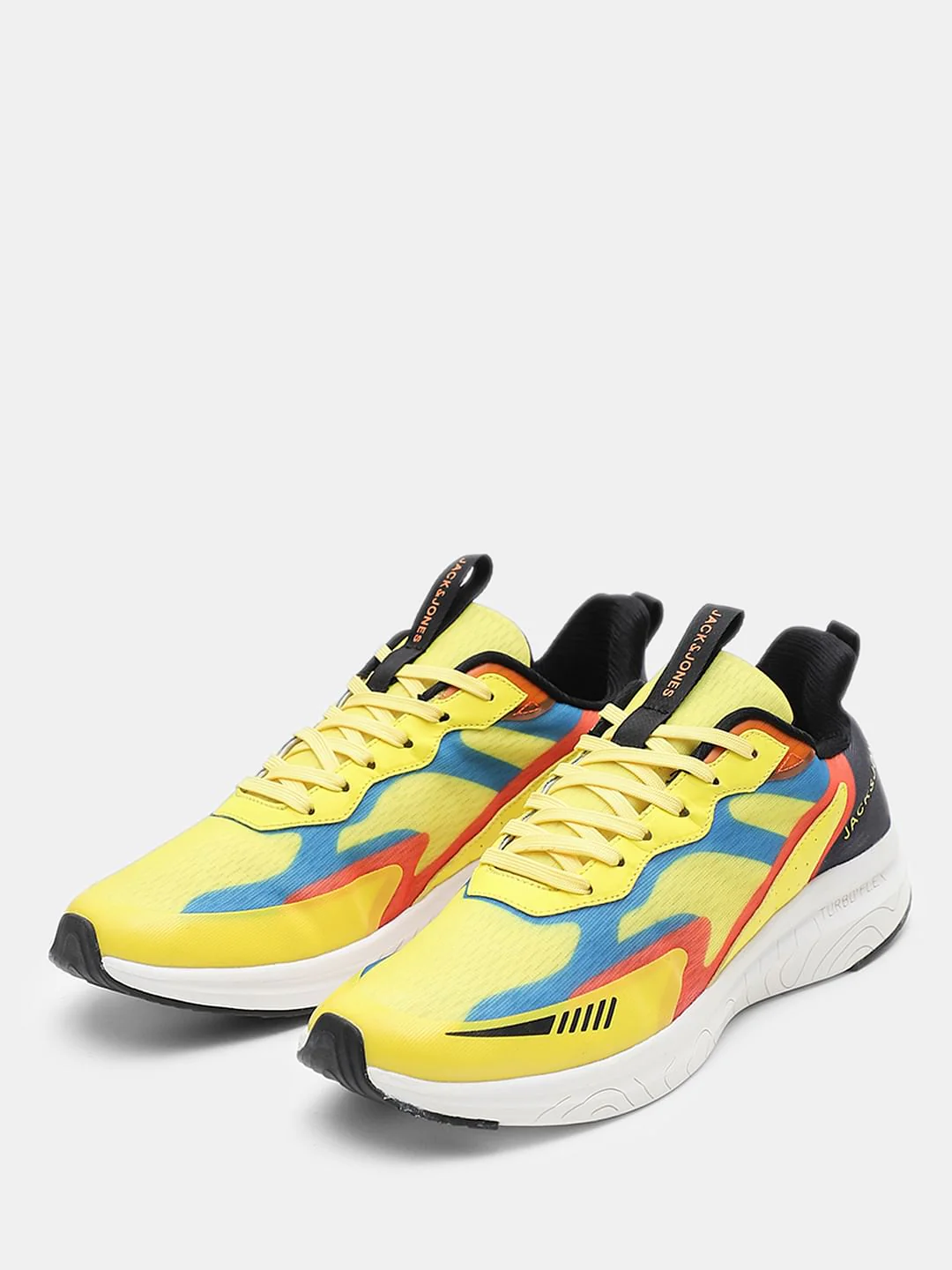 Yellow Colourblocked Sneakers - Image 6