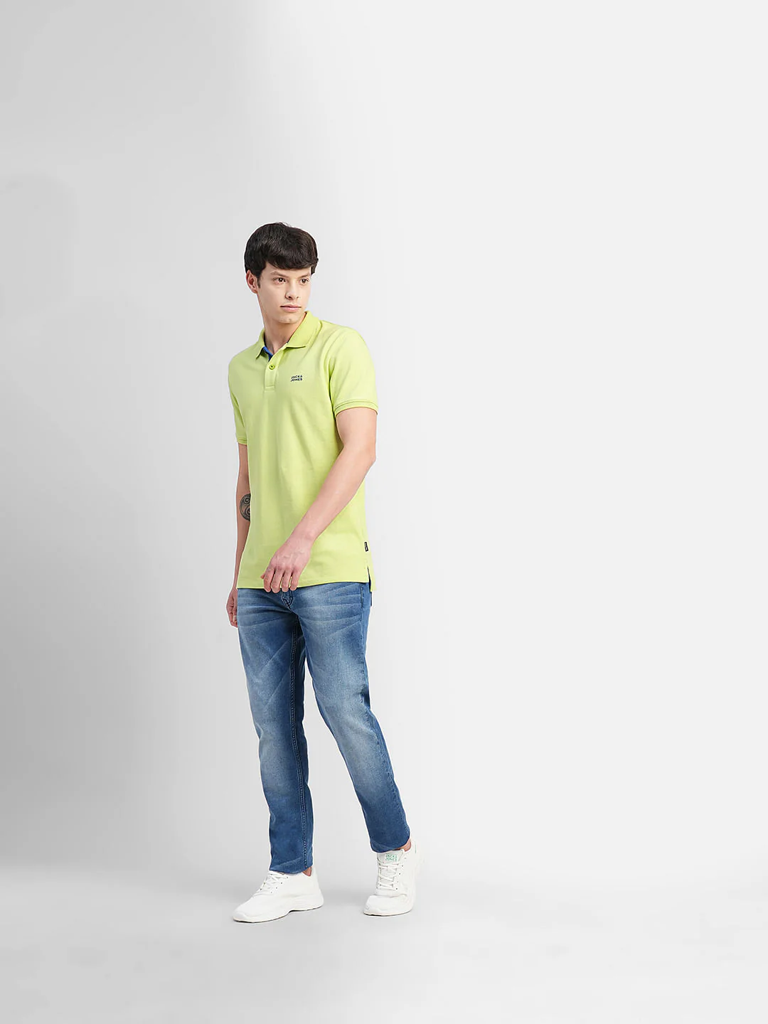 Green Polo Neck T-shirt - Image 6