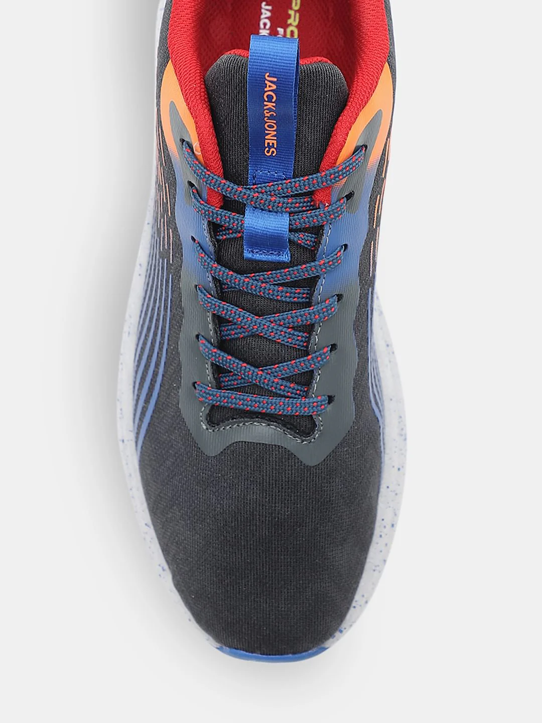 Black Lace-Up Mesh Sneakers - Image 7