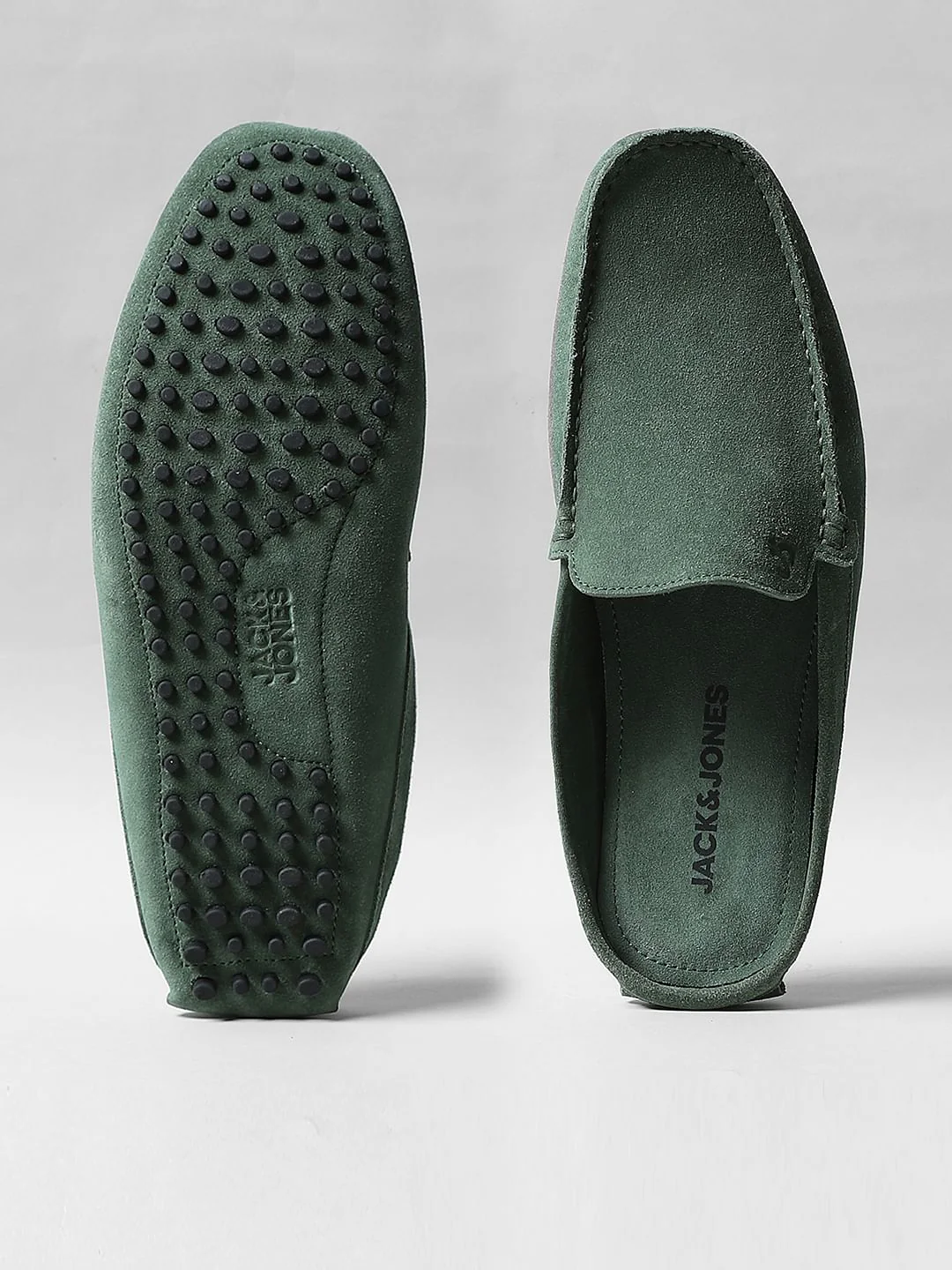 Green Suede Loafers - Image 6