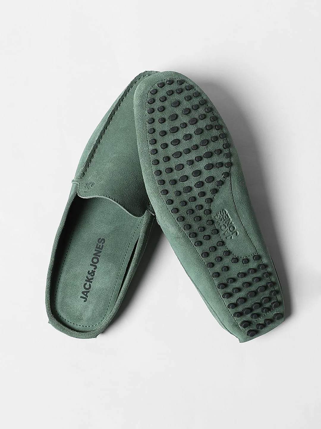 Green Suede Loafers - Image 8