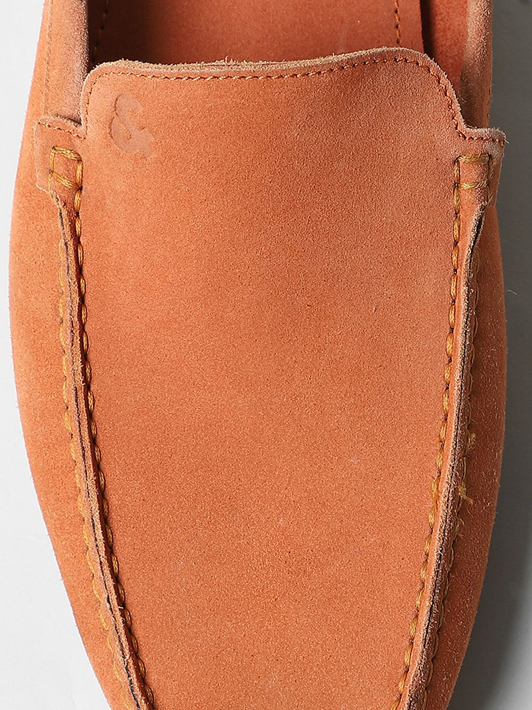 Orange Suede Loafers - Image 14