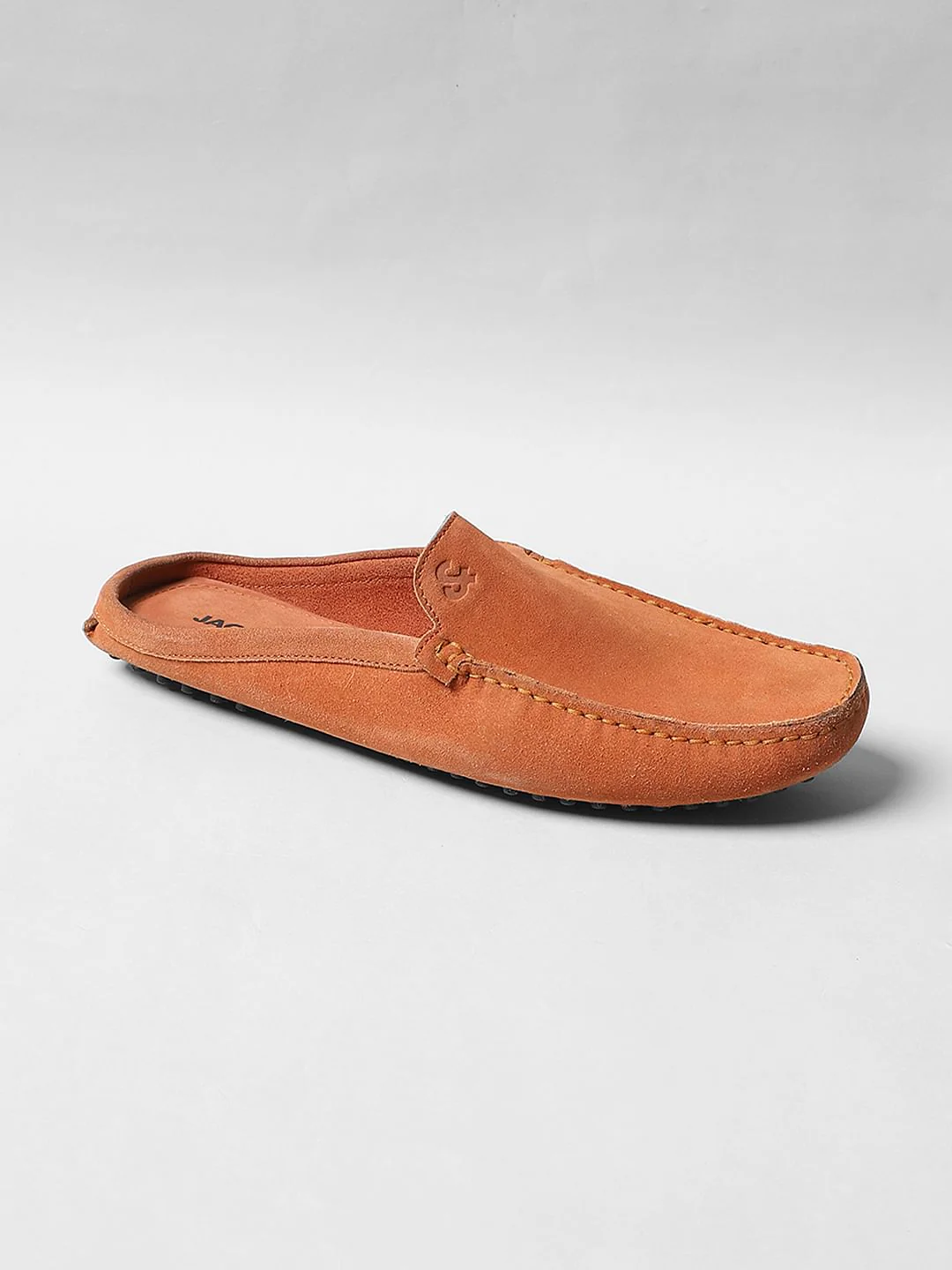Orange Suede Loafers - Image 3