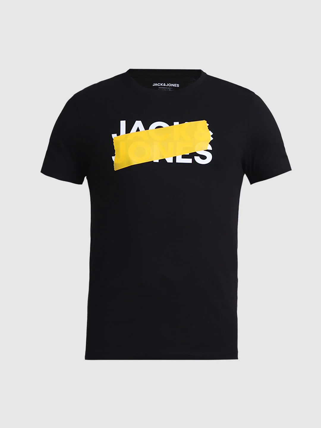 Black Logo Print Cotton T-shirt - Image 7