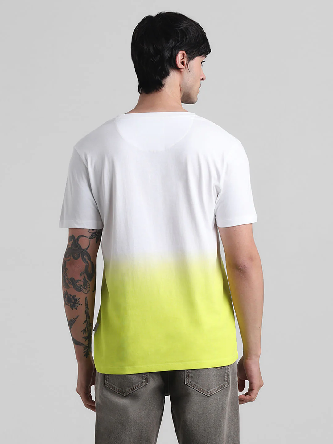 Green Slogan Print T-shirt - Image 4
