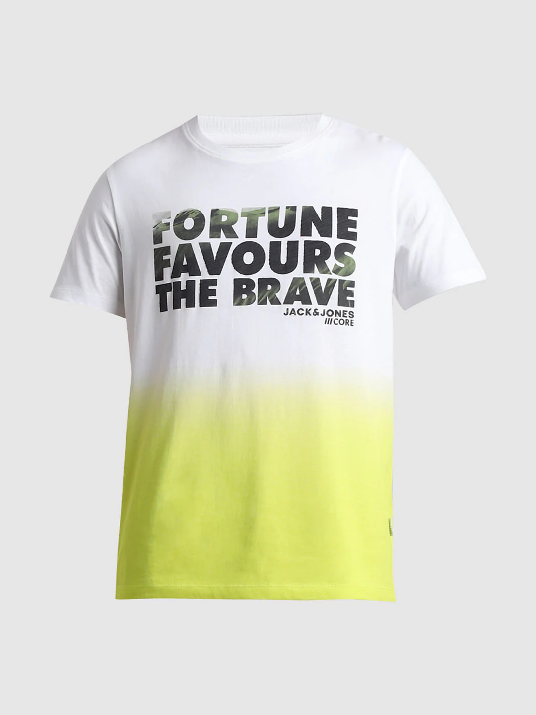 Green Slogan Print T-shirt - Image 7