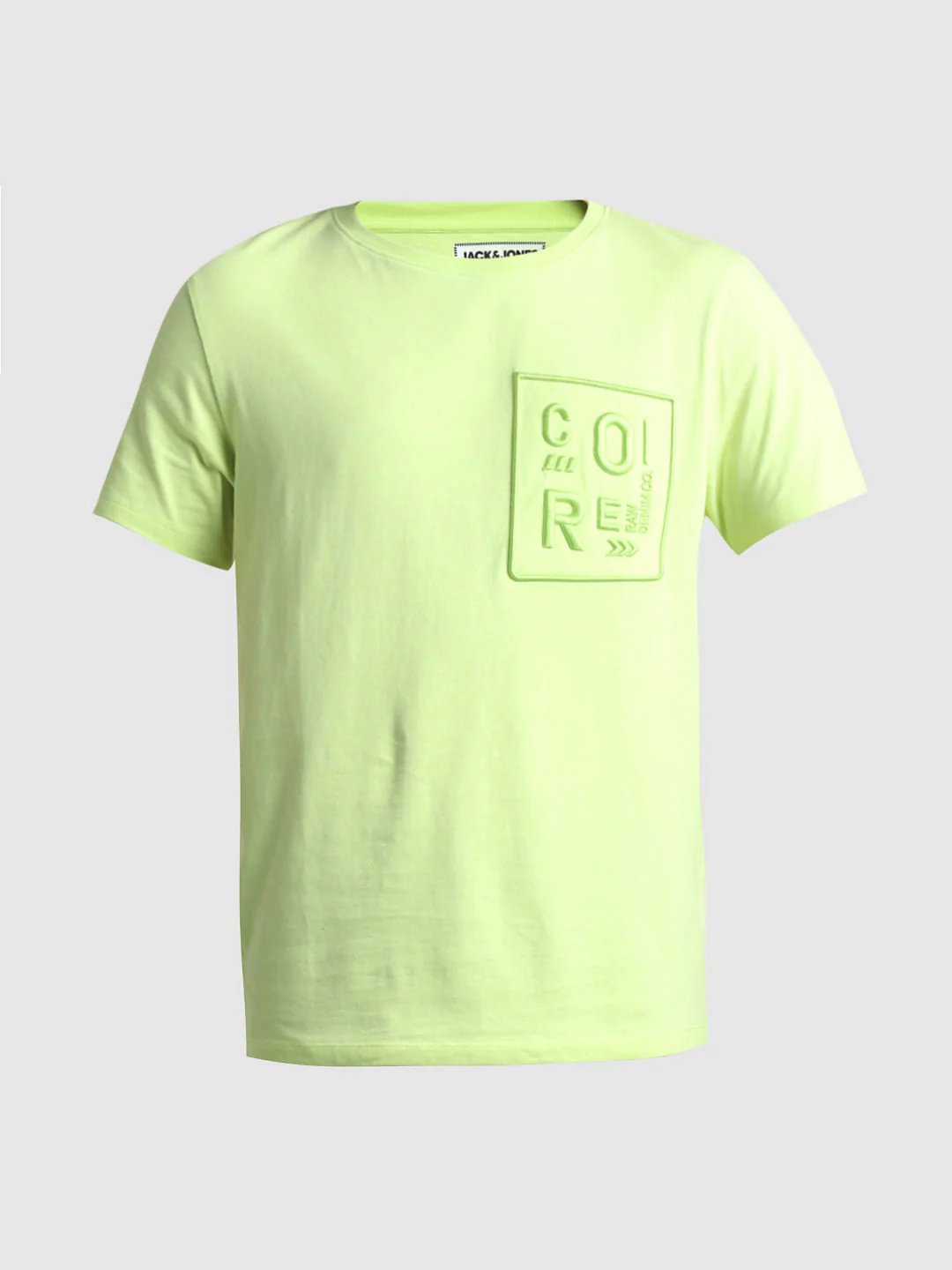 Green Applique Print Crew Neck T-shirt - Image 7