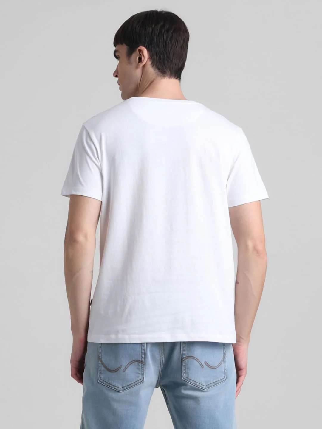 White Italy Print T-shirt - Image 4