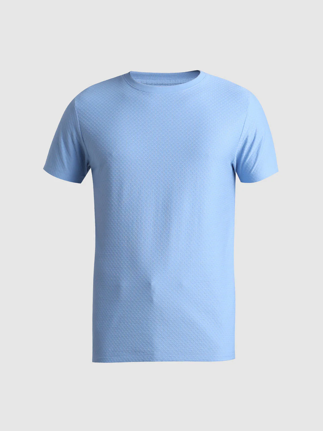 Blue Crew Neck T-shirt - Image 7