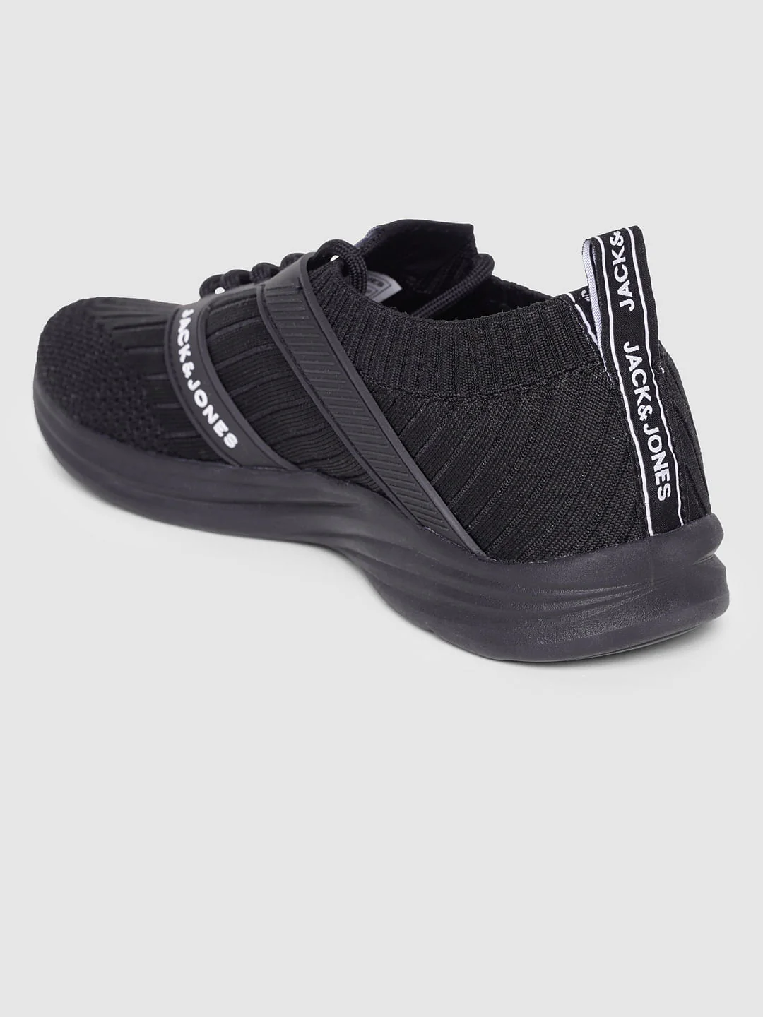 Black Lace Up Sneakers - Image 4