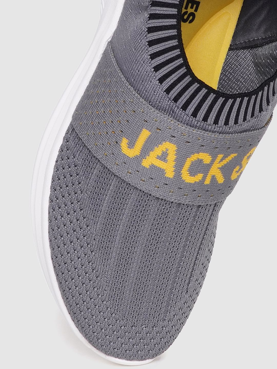 Grey Slip On Sneakers - Image 3