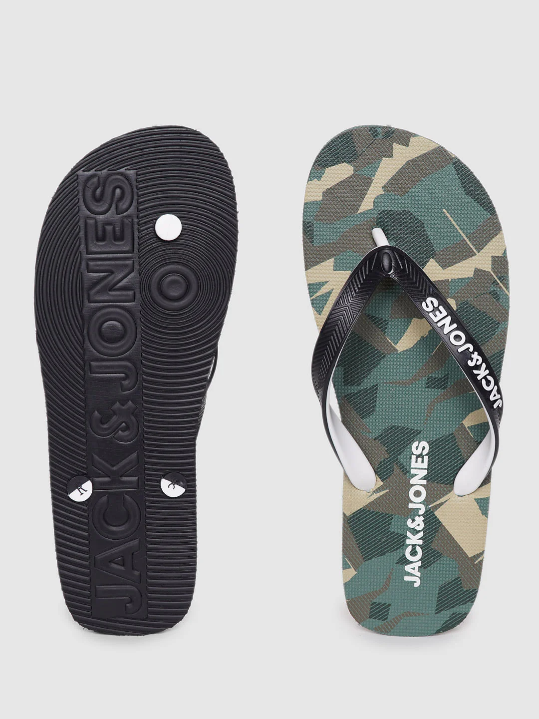 Green Camo Flip Flops - Image 6
