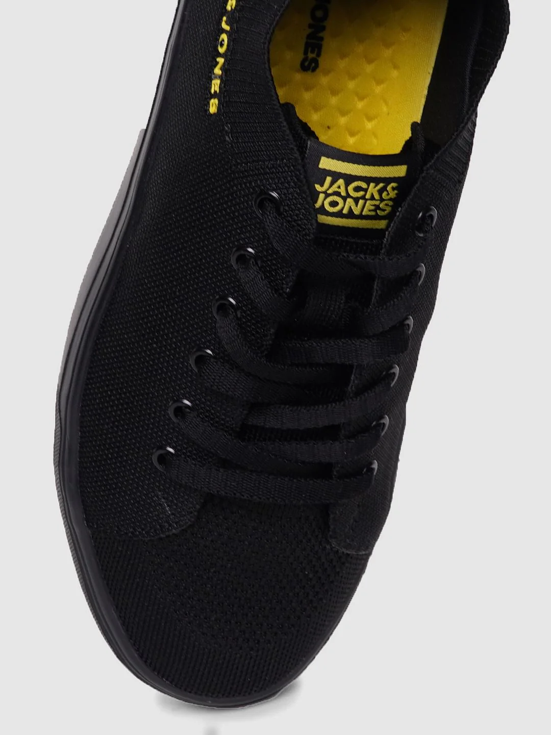 Black Lace Up Sneakers - Image 5