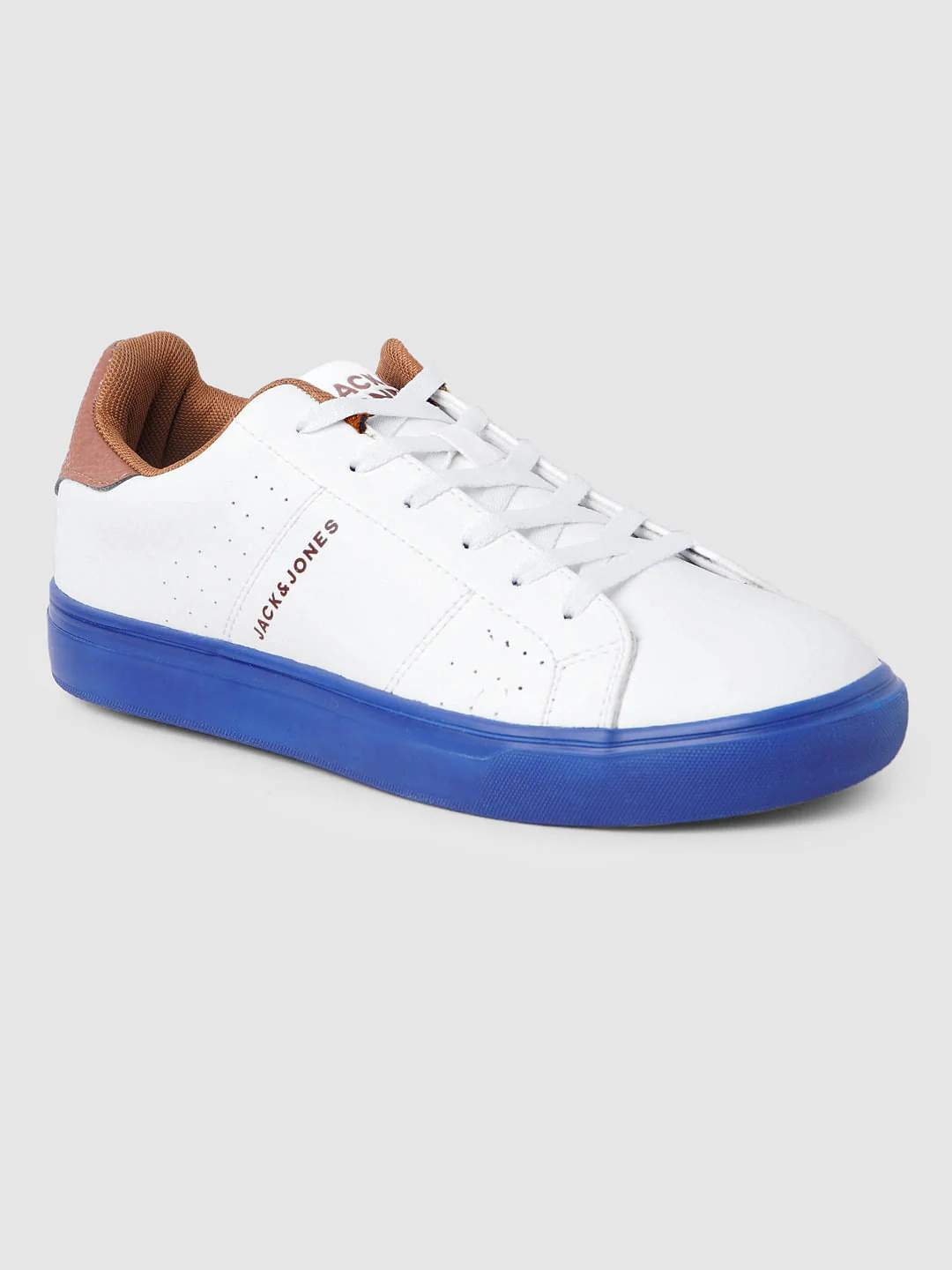 White PU Casual Sneakers - Image 4