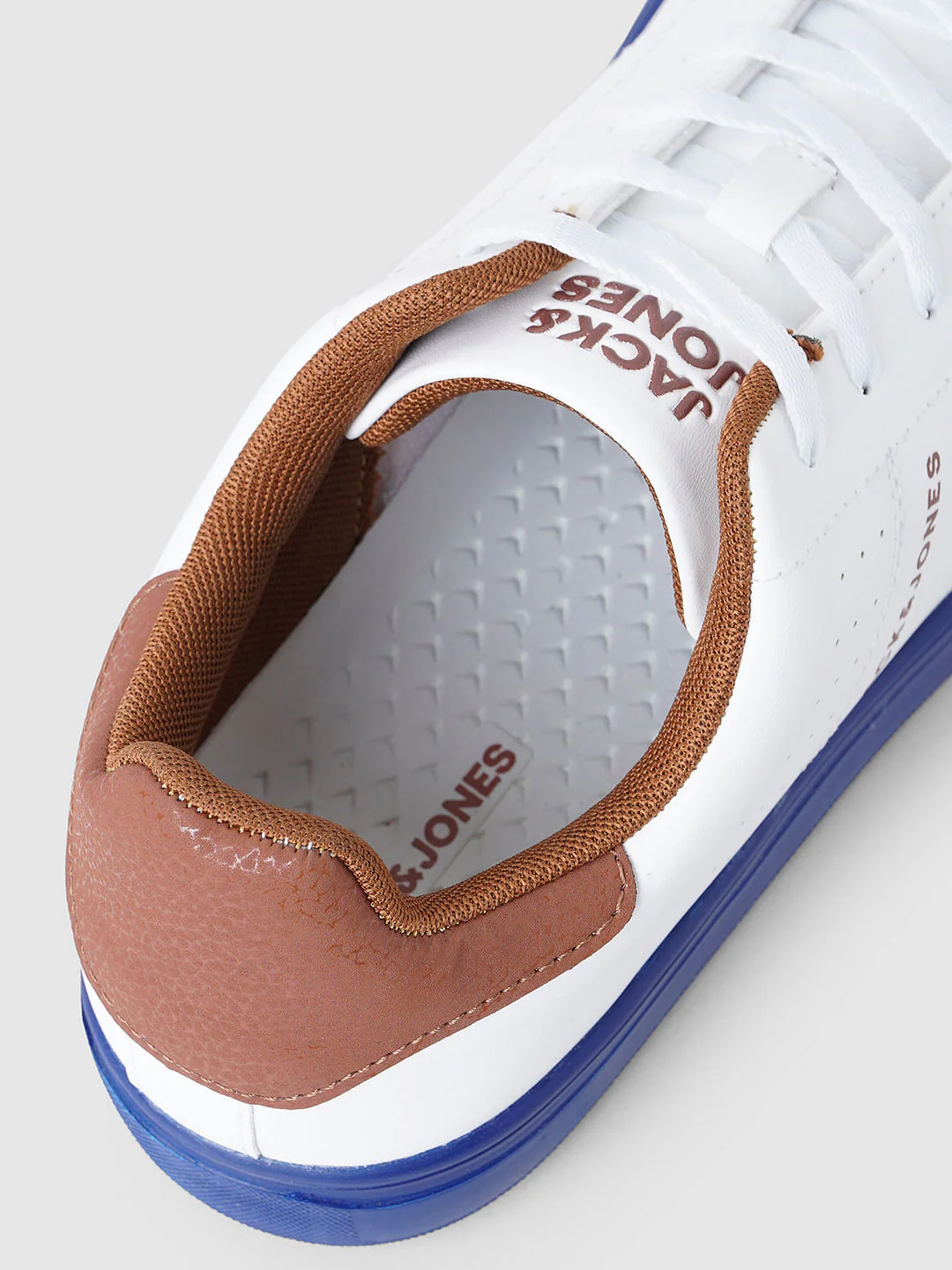 White PU Casual Sneakers - Image 7