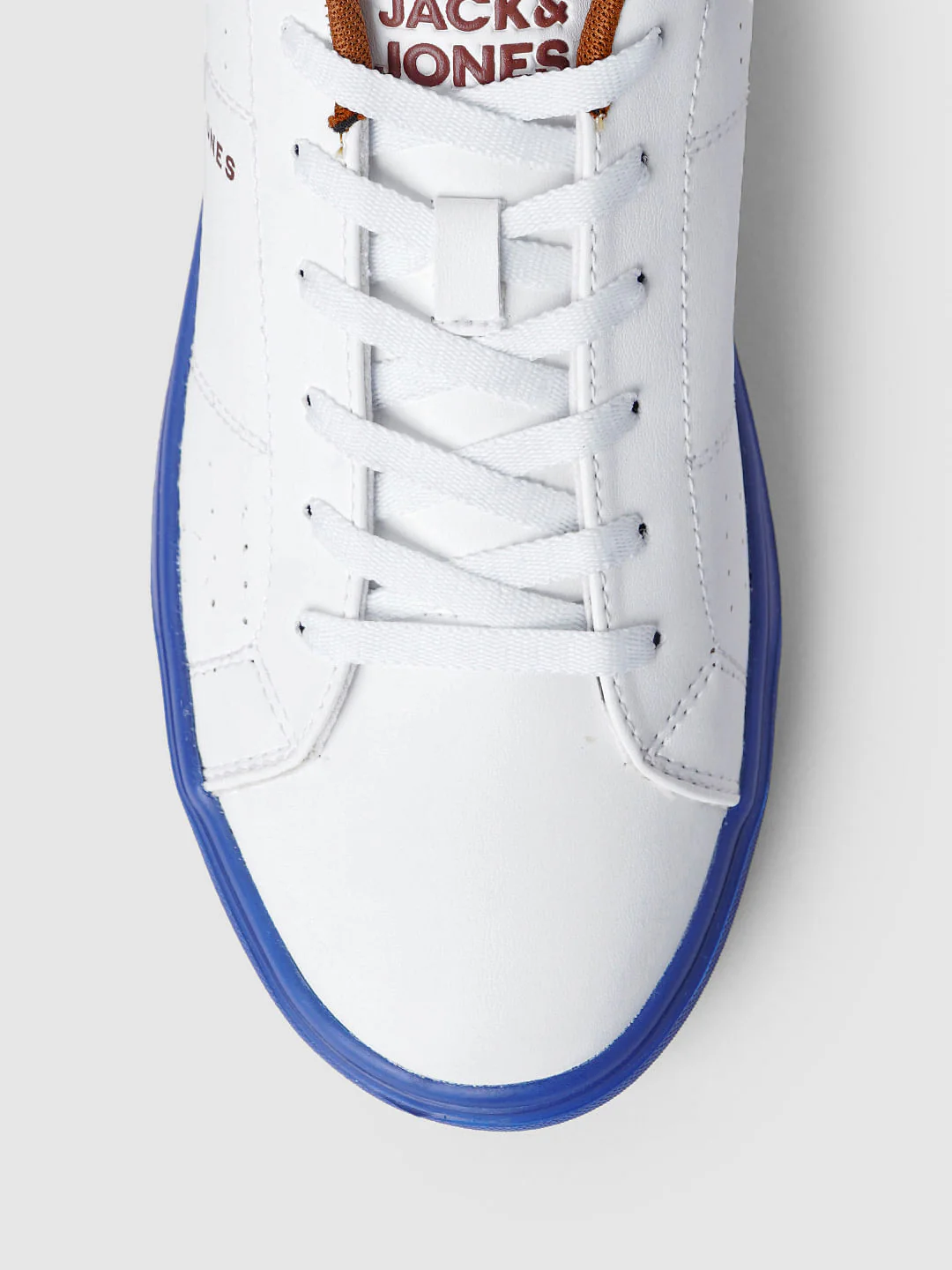 White PU Casual Sneakers - Image 8