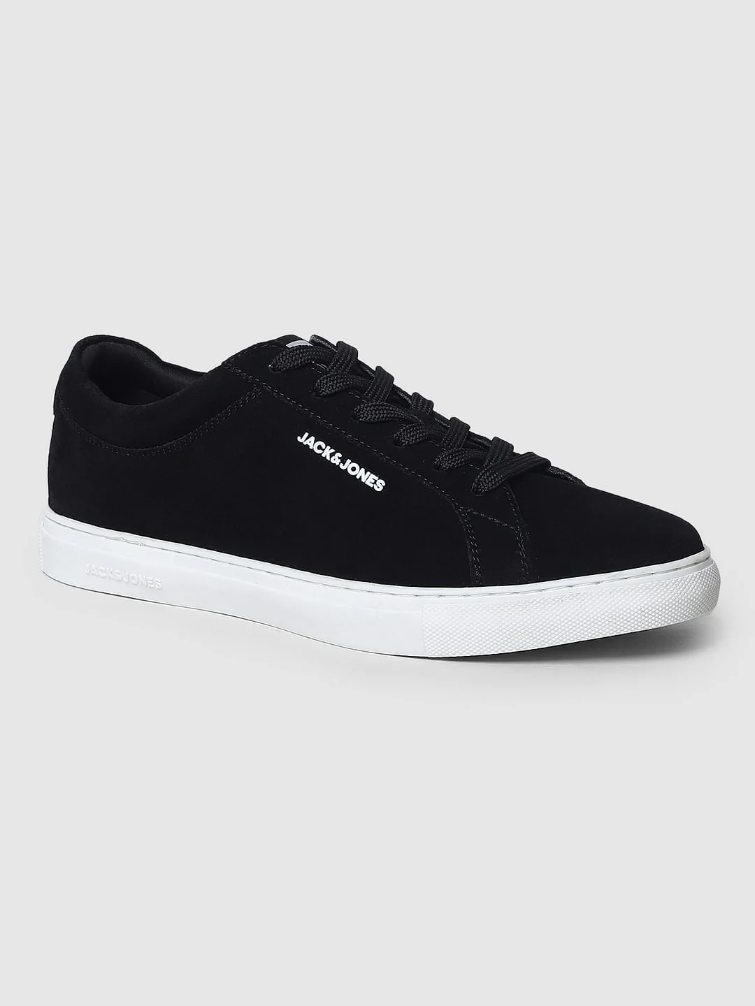 Black Logo Detail Sneakers - Image 4