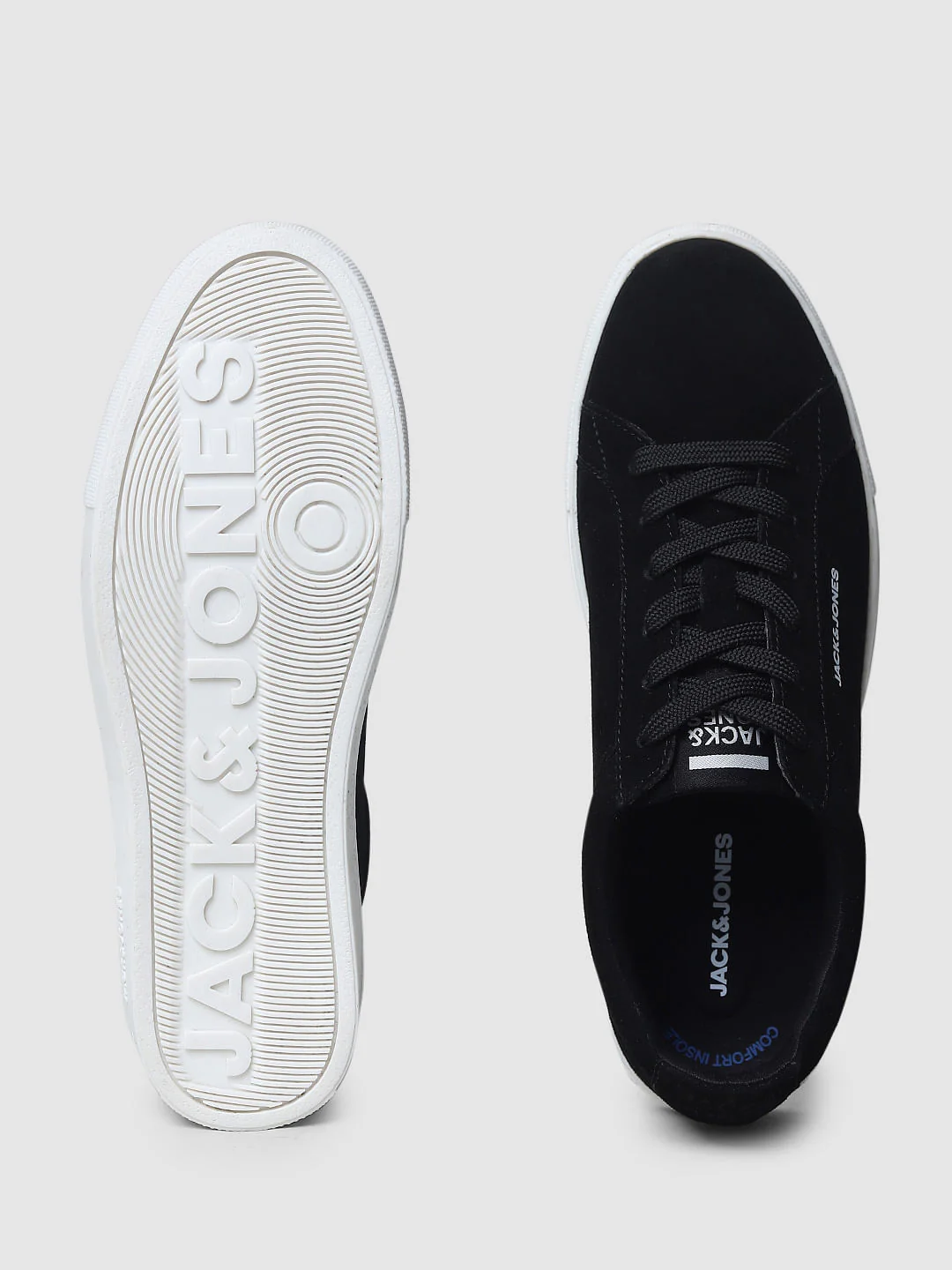 Black Logo Detail Sneakers - Image 5