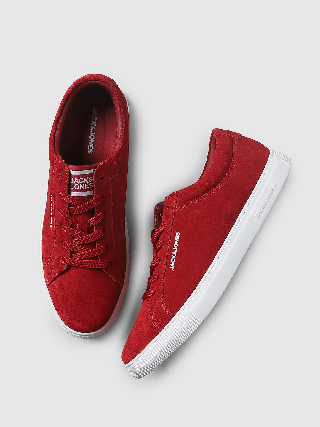 Red Logo Detail Sneakers - Image 2